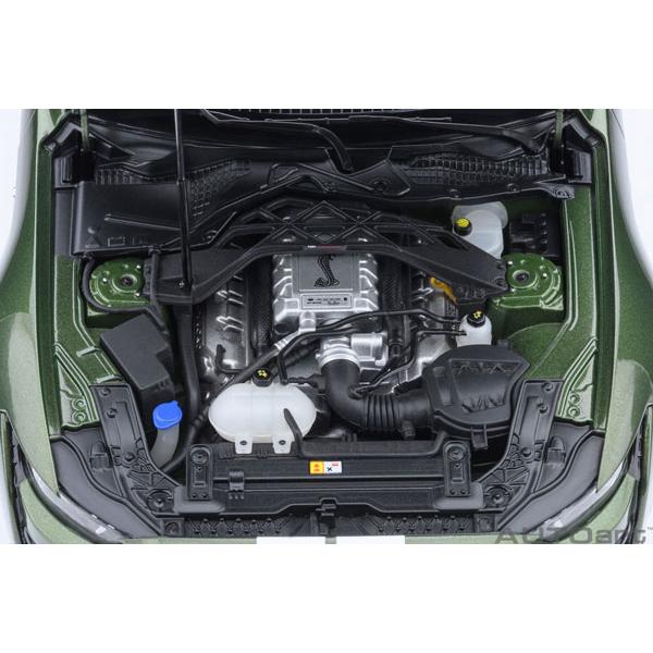 オートアート 1/18 フォード マスタング シェルビー GT500 （グリーン／ホワイト・ストライプ） (73097) | オートアート | 05