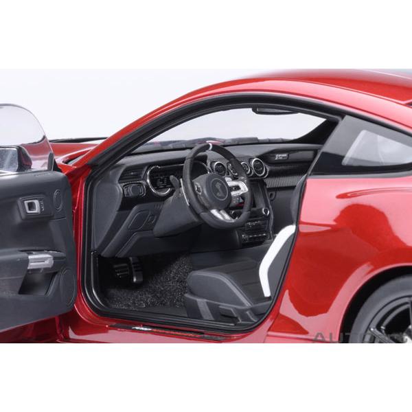 オートアート 1/18 フォード マスタング シェルビー GT500 （レッド／ブラック・ストライプ） (73098) | オートアート | 03