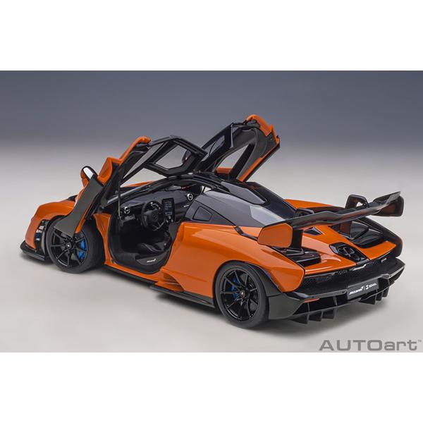 オートアート 1/18 マクラーレン セナ (オレンジ) (76078) : バック