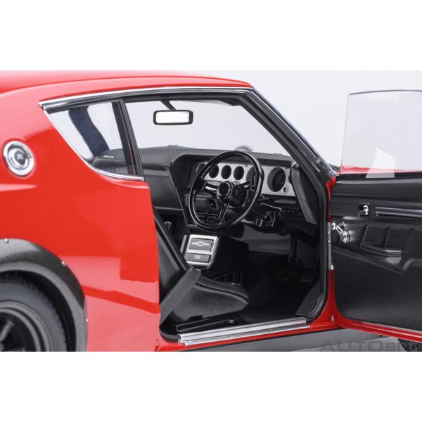 オートアート 1/18 日産 スカイライン 2000GT-R （KPGC110） チューンド・バージョン （レッド） (77468) | オートアート | 04