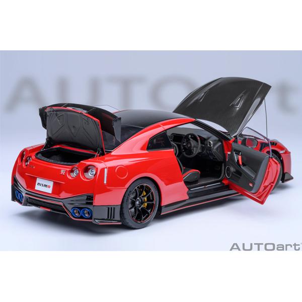 オートアート 1/18 日産 GT-R （R35） ニスモ スペシャルエディション （バイブラントレッド）(77502) | オートアート | 02