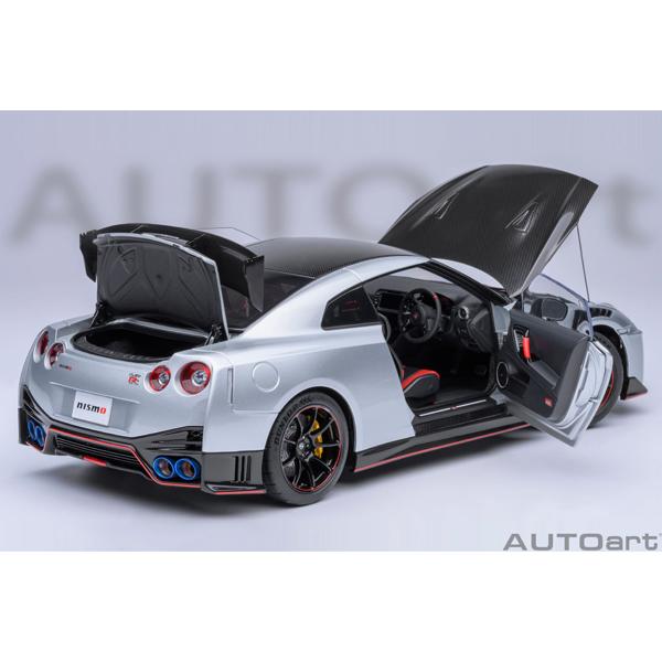 1/18 スカイライン GT-R オートアート シルバー 美品 AUTOart 1/18 ニスモ R34 GT-R Z-tune （Z-tune シルバー）
