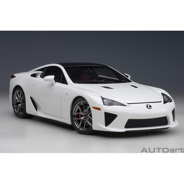 オートアート 1/18 レクサス LFA （ホワイテスト・ホワイト/ブラック・カーボン）(78851) | オートアート | 01