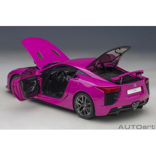 オートアート 1/18 レクサス LFA （パッショネイト・ピンク）(78859