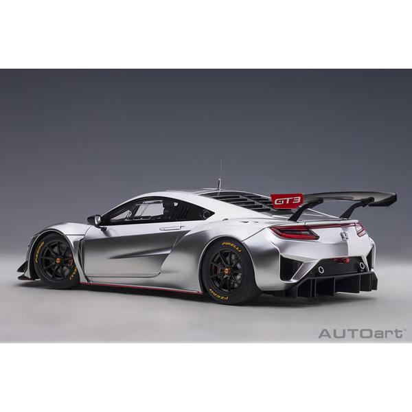 オートアート 1/18 ホンダ NSX GT3 2018 (ハイパー・シルバー