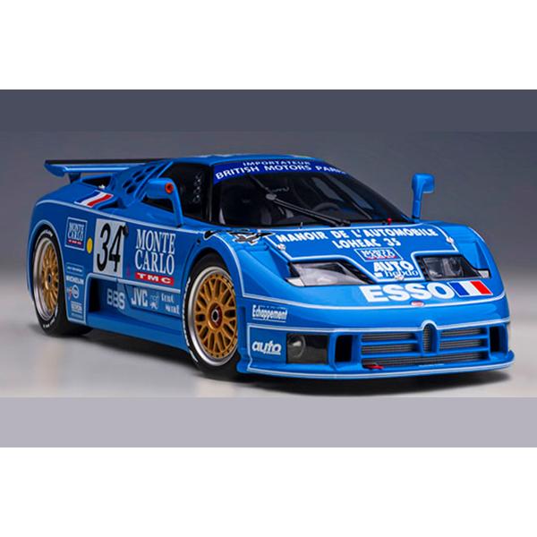 オートアート 1/18 ブガッティ EB110 SS 1994年 #34 （ル・マン24時間レース） (89417)