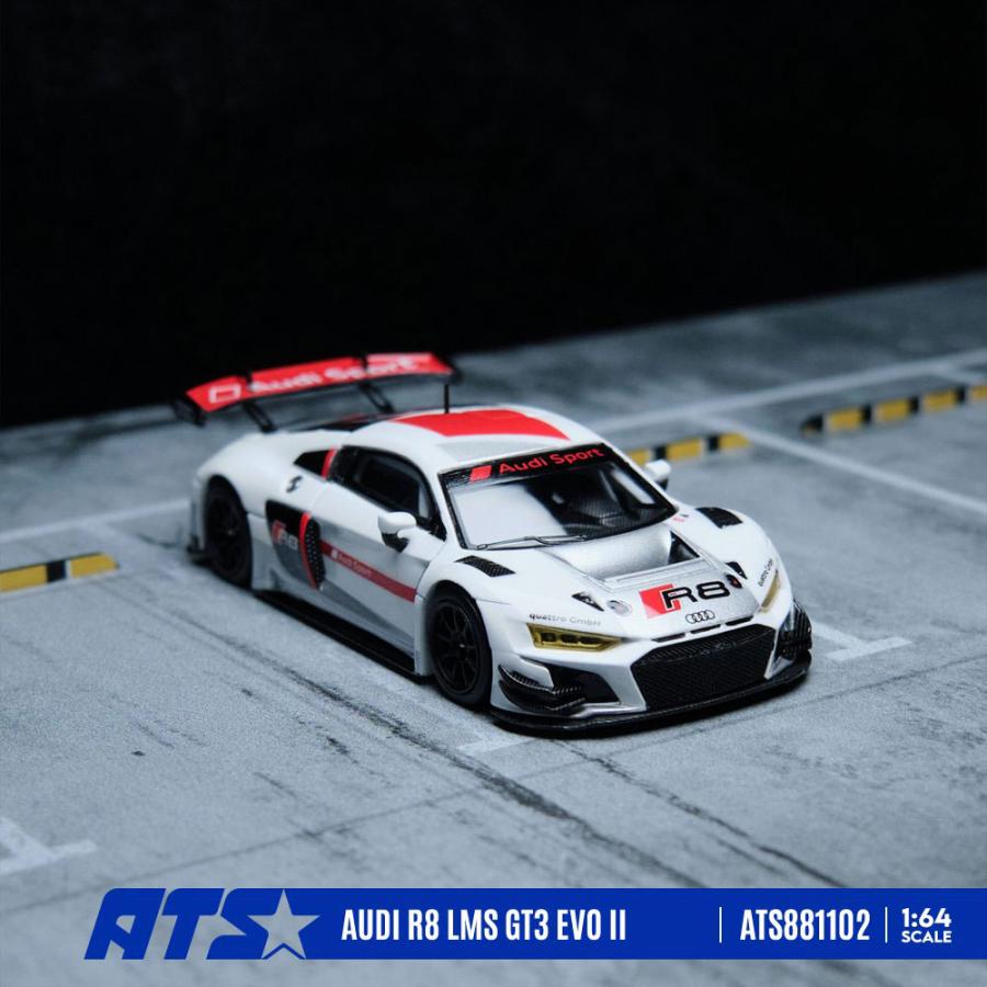 ATS-MODELS 1/64 AUDI R8 LMS GT3 EVO II ホワイト (ATS881102) |  | 02