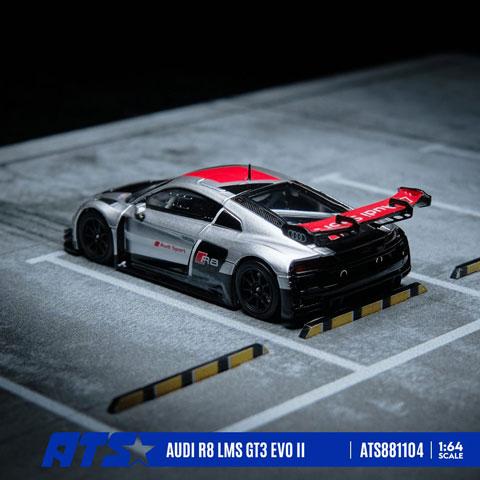 ATS-MODELS 1/64 AUDI R8 LMS GT3 EVO II シルバー (ATS881104) |  | 03