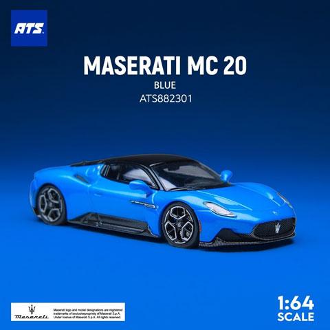 ATS-MODELS 1/64 MASERATI MC20 ブルー (ATS882301) | 