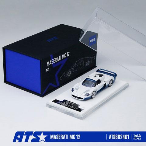 ATS-MODELS 1/64 MASERATI MC 12 ホワイト (ATS882401) |  | 04