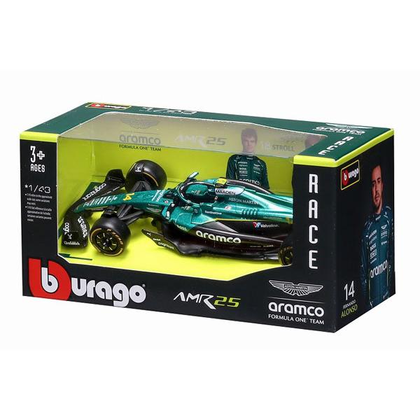 BURAGO 1/43 アストン マーティン アラムコ F1チーム AMR25 2025