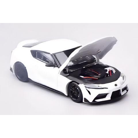 Focal Horizon × Model 1 1/64 トヨタ GRスープラ A90 ホワイトメタリック（左ハンドル） |  | 01