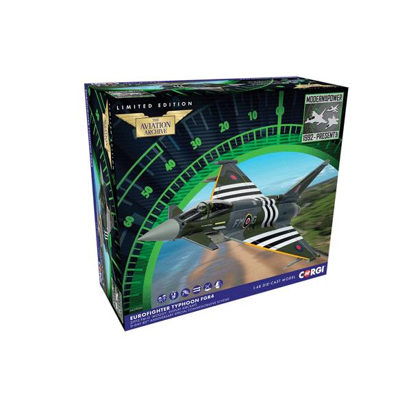 コーギー 1/72 ユーロファイター タイフーン FGR4 "モギー" RAF 第29飛行隊 2024年 D-Day 記念展示計画 (CGAA29004) | コーギー | 01