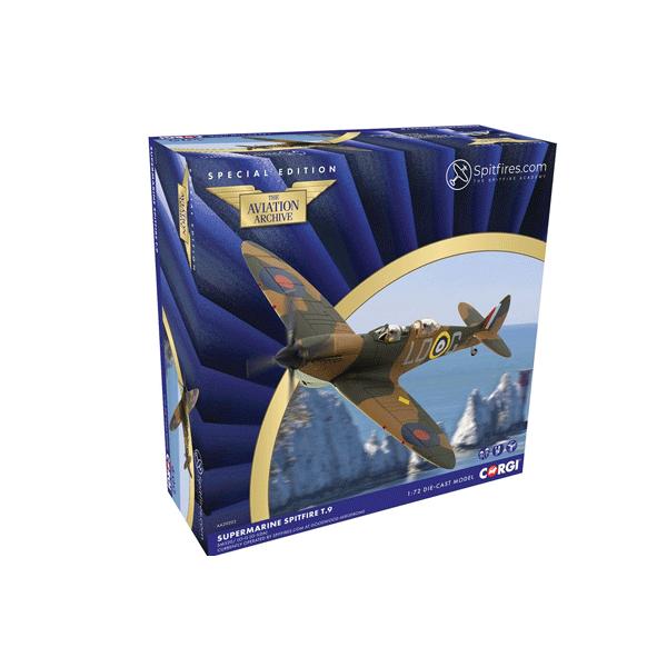コーギー 1/72 スーパーマリン スピットファイア T9 MJ627　ビギンヒル ヘリテージ ハンガー (CGAA29203) | コーギー | 01