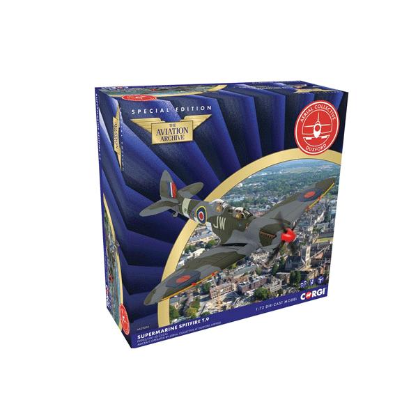 コーギー 1/72 スーパーマリン スピットファイア T9  PV202  エアリアル コレクティブ ダックスフォード飛行場 (CGAA29204) | コーギー | 01