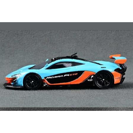 CMモデル 1/64 マクラーレン P1 GTR ライトブルー/オレンジ (CM64-P1GTR-12)｜backfire21｜02