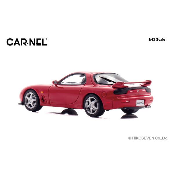 CARNEL 1/43 マツダ RX-7 Type RS (FD3S) 2000 Vintage Red (CN430004) |  | 02