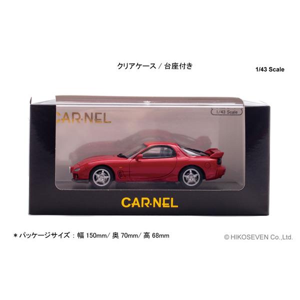 CARNEL 1/43 マツダ RX-7 Type RS (FD3S) 2000 Vintage Red (CN430004) |  | 04