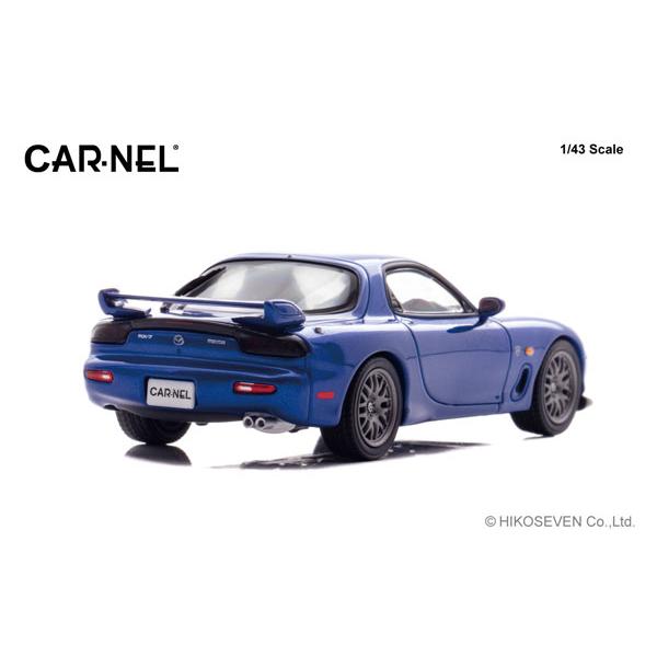 CARNEL 1/43 マツダ RX-7 Spirit R Type A  (FD3S) 2002 Innocent Blue Mica (CN430206) |  | 02