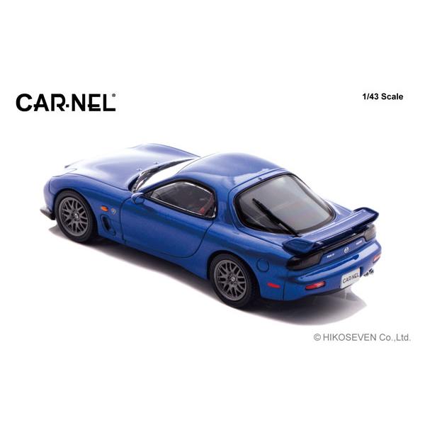 CARNEL 1/43 マツダ RX-7 Spirit R Type A  (FD3S) 2002 Innocent Blue Mica (CN430206) |  | 03