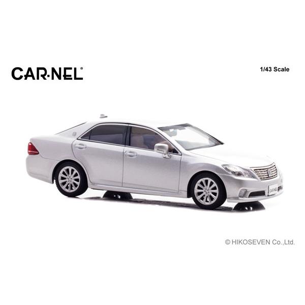 CARNEL 1/43 トヨタ クラウン ロイヤルサルーン G (GRS202) 2010 Silver Metallic (CN431009) |  | 01