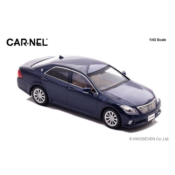 CARNEL 1/43 トヨタ クラウン ロイヤルサルーン G (GRS202) 2010 Dark Blue Mica (CN431010) |  | 01