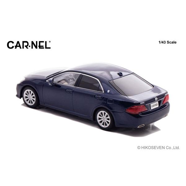 CARNEL 1/43 トヨタ クラウン ロイヤルサルーン G (GRS202) 2010 Dark Blue Mica (CN431010) |  | 03
