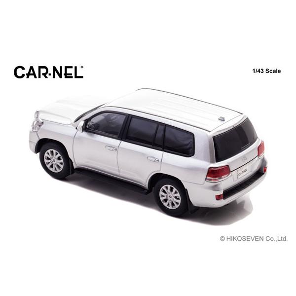 CARNEL 1/43 トヨタ ランドクルーザー 200 AX G selection (URJ202) 2015 Silver Metallic (CN431508) |  | 03