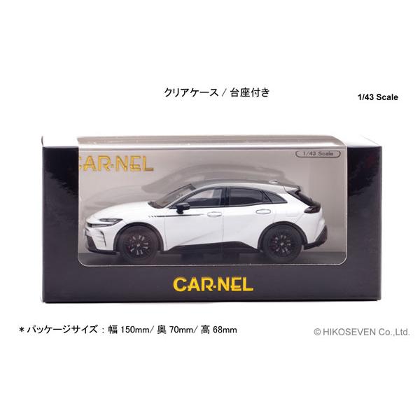 CARNEL 1/43 トヨタ クラウン スポーツ RS “THE 70th” (AZSH37) 2025 Precious White Pearl / Precious Metal 　(CN432501) |  | 04