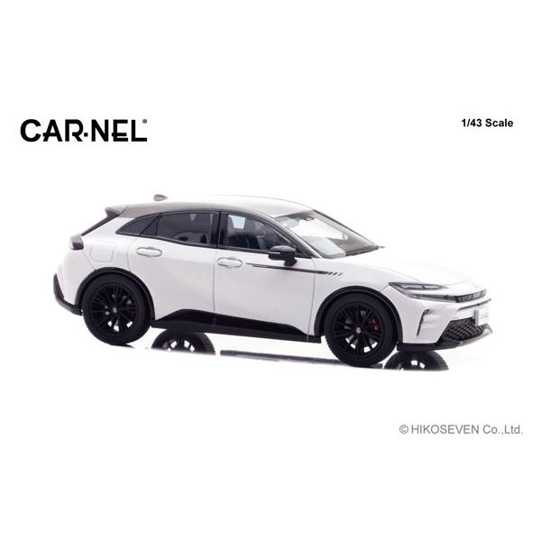 CARNEL 1/43 トヨタ クラウン スポーツ RS “THE 70th” (AZSH37) 2025 Precious White Pearl / Precious Metal 　(CN432501) |  | 01