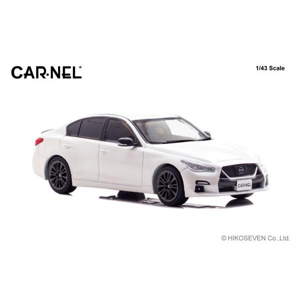 CARNEL 1/43 日産 スカイライン 400R Limited (V37) 2026 Brilliant White Pearl  (CN432602) |  | 01