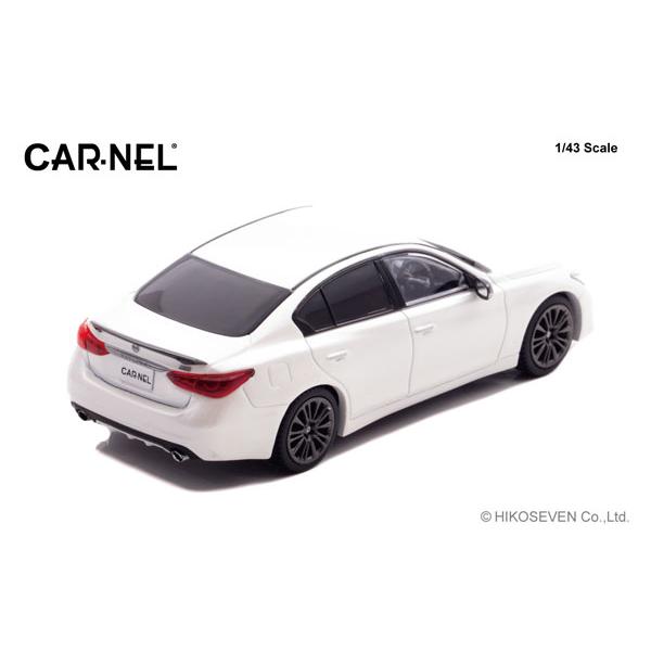 CARNEL 1/43 日産 スカイライン 400R Limited (V37) 2026 Brilliant White Pearl  (CN432602) |  | 03