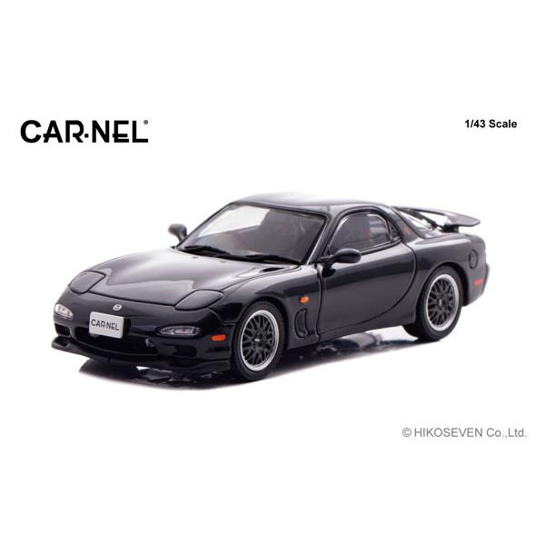 CARNEL 1/43 マツダ RX-7 Type RZ (FD3S) 1998 Brilliant Black (CN439813) | 