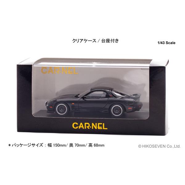 CARNEL 1/43 マツダ RX-7 Type RZ (FD3S) 1998 Brilliant Black (CN439813) |  | 04