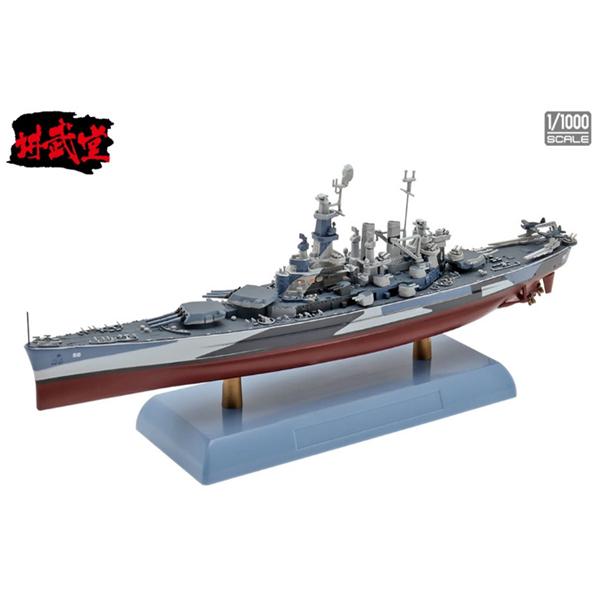 講武堂 1/1000 アメリカ海軍 戦艦 ノースカロライナ (DD10005) | 