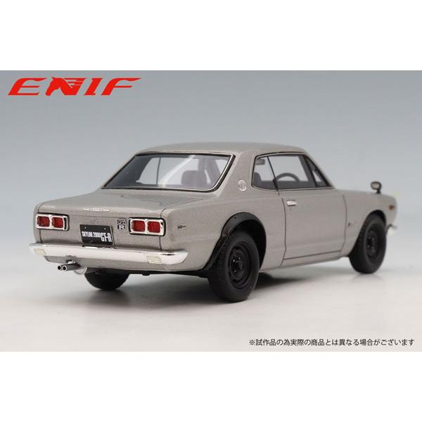ENIF 1/43 日産 スカイライン 2000 GT-R 2ドア HT（KPGC10） シルバー (ENIF0083) |  | 02