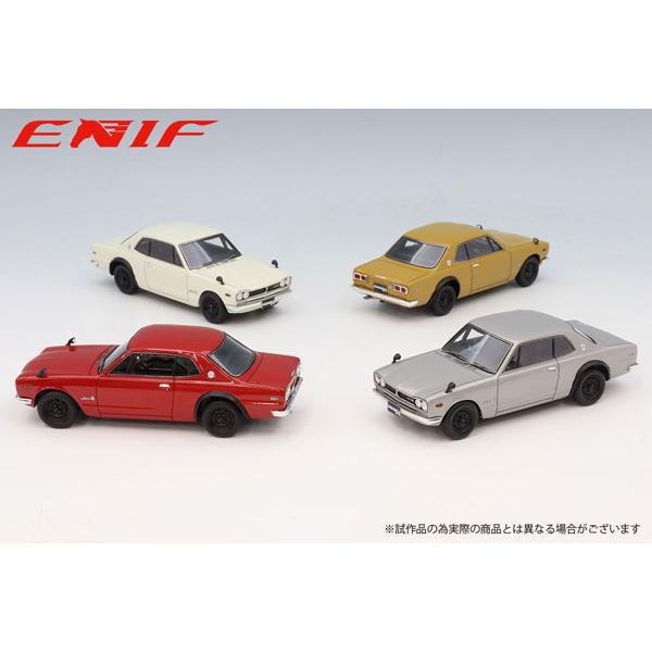 ENIF 1/43 日産 スカイライン 2000 GT-R 2ドア HT（KPGC10） ブラウン (ENIF0084) |  | 03