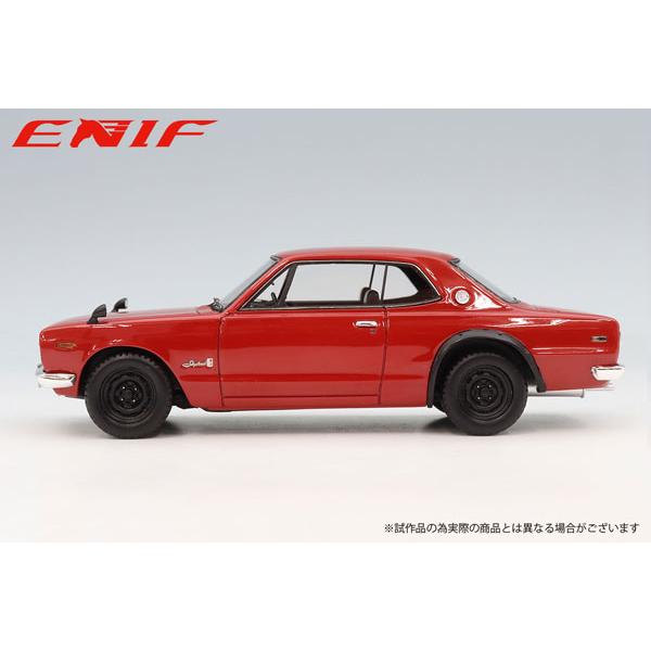ENIF 1/43 日産 スカイライン 2000 GT-R 2ドア HT（KPGC10） レッド (ENIF0085) |  | 01