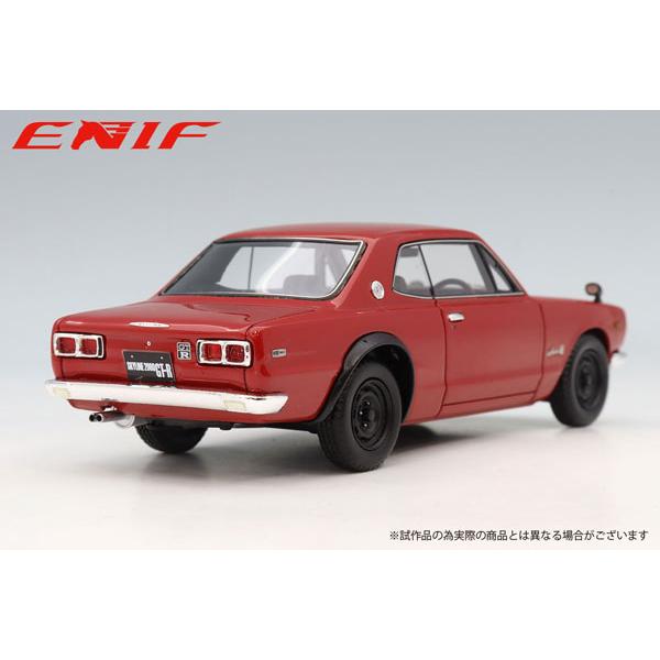 ENIF 1/43 日産 スカイライン 2000 GT-R 2ドア HT（KPGC10） レッド (ENIF0085) |  | 02