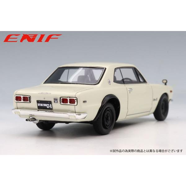 ENIF 1/43 日産 スカイライン 2000 GT-R 2ドア HT（KPGC10）ホワイト (ENIF0086) |  | 02