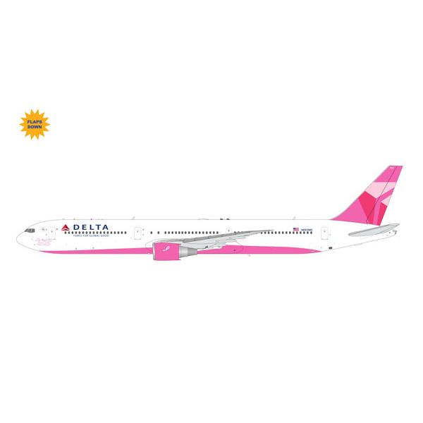 Gemini200 1/200 767-400ER デルタ航空 N845MH 乳癌予防キャンペーン フラップダウン仕様 (G2DAL1451F) | Gemini
