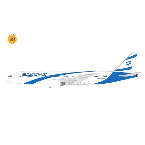 Gemini200 1/200 777-200ER エル・アル航空 4X-ECE フラップダウン仕様  (G2ELY1529F) | Gemini