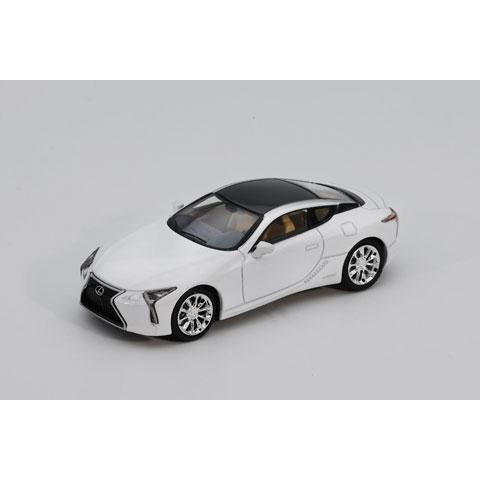 ゲインコーププロダクツ×エンチェリー 1/64 Lexus LC500h ホワイト (GE-003-12) | 
