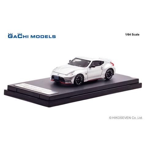GACHI MODELS 1/64 Nissan Fairlady Z nismo (2014) Brrilliant Silver  (GM64002SL) | 