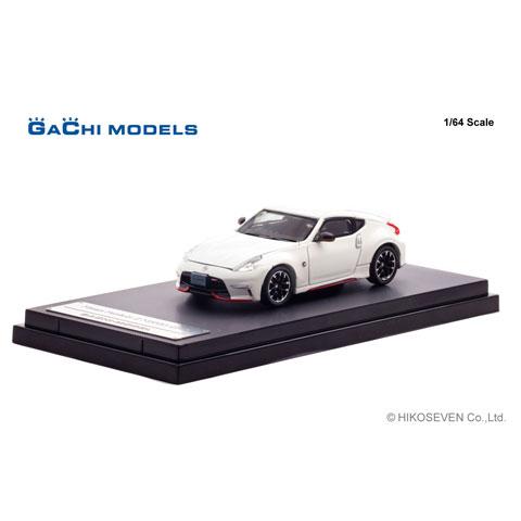GACHI MODELS 1/64 Nissan Fairlady Z nismo (2014) Brrilliant White Pearl  (GM64002WH) | 