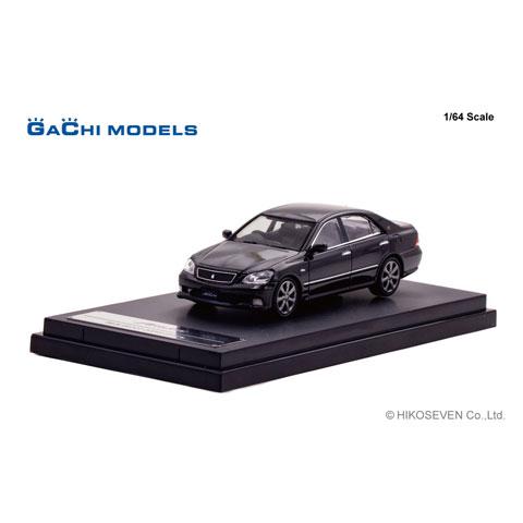 GACHI MODELS 1/64 Toyota CROWN Athlete (2005) Black (GM64003BK) | 