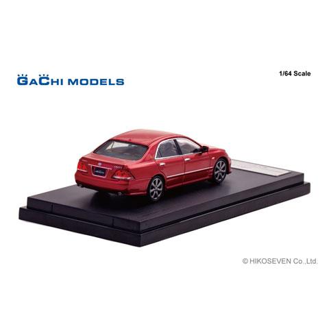 GACHI MODELS 1/64 Toyota CROWN Athlete (2005) Ginger Red Mica Metallic (GM64003RE) |  | 02
