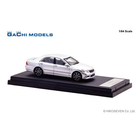 GACHI MODELS 1/64 Toyota CROWN Athlete (2005) Silver Metallic (GM64003SL) |  | 01