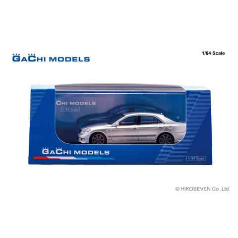 GACHI MODELS 1/64 Toyota CROWN Athlete (2005) Silver Metallic (GM64003SL) |  | 04
