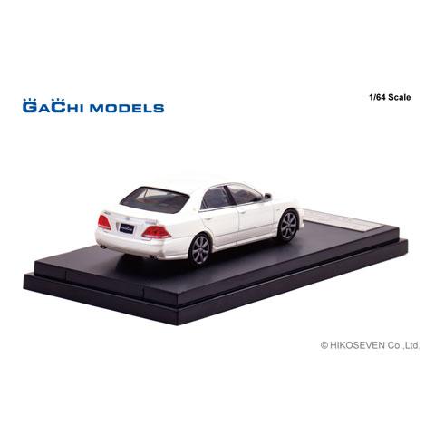 GACHI MODELS 1/64 Toyota CROWN Athlete (2005) White Pearl Crystal Shine (GM64003WH) |  | 02